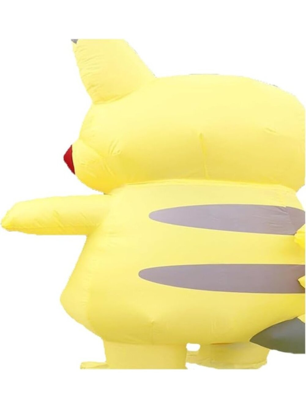 Yellow Inflatable Costume for Adults - Fun Halloween Blow-Up Outfit for Men